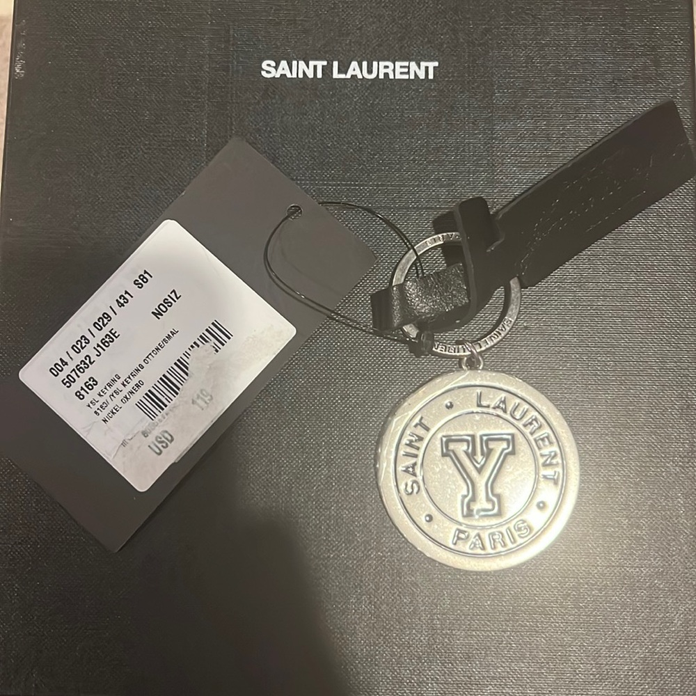 BRAND NEW Saint Laurent Keychain